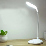 LED Table Lamp USB Chargeable 3 Color Stepless Dimmable Desk Lamp Touch Foldable Eye Protection Reading Night Light Rechargeable