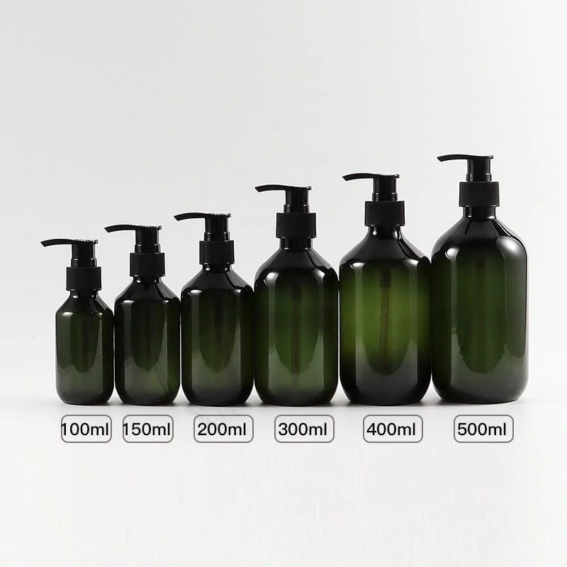 Dispensador de botellas vacías de 100/200/300/400/500 ml, rellenables, para champú, gel de ducha, cocina, recipiente de plástico para líquidos.
