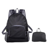 New Foldable Backpack Lightweight Nylon Casual Backpack Outdoor Travel Men Women Daypack Student Schoolbag Simple Knapsack