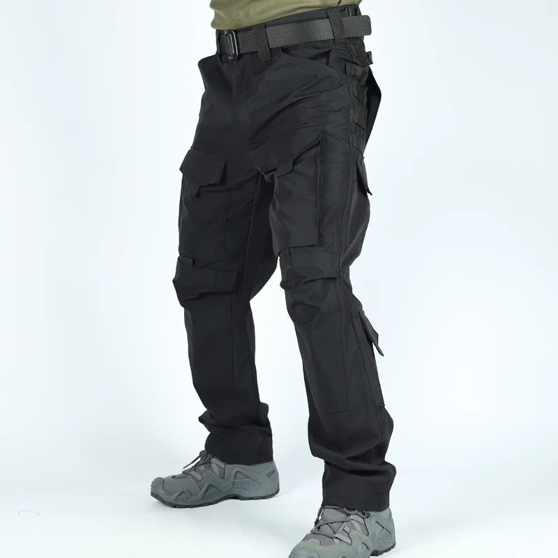 Men's Urban Ops Tactical Cargo Pants Work Casual Water Resistant Hiking Climbing Pants for Men Combat Trousers Army Combat Pants