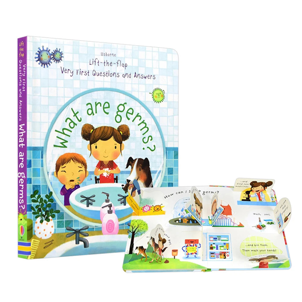 Kids Scientific Knowledge Learning Picture Books Usborne English Daily Knowledge Reading Book Early Educational Montessori