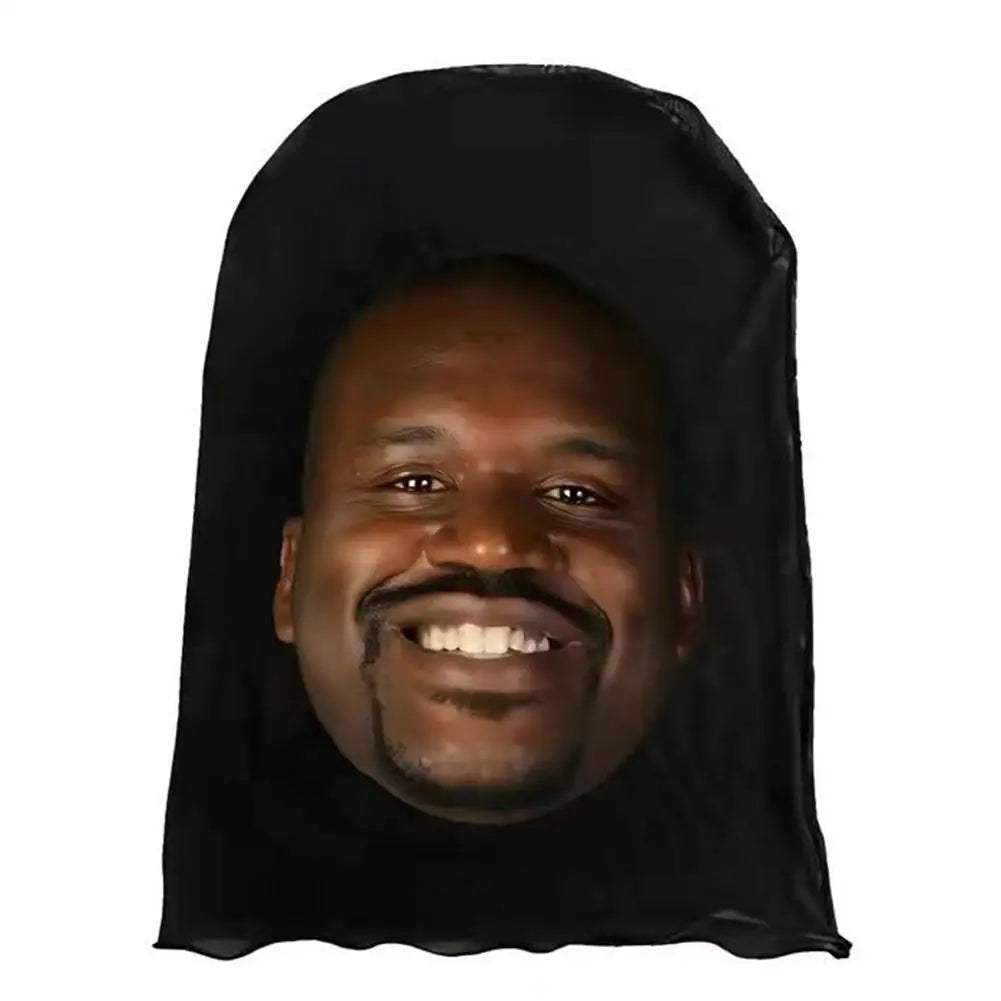 Máscara creativa de Kanye con impresión 3D, malla elástica, máscara facial completa, tocado para cosplay, artículos novedosos, accesorios de fiesta para cosplay para hombres y mujeres