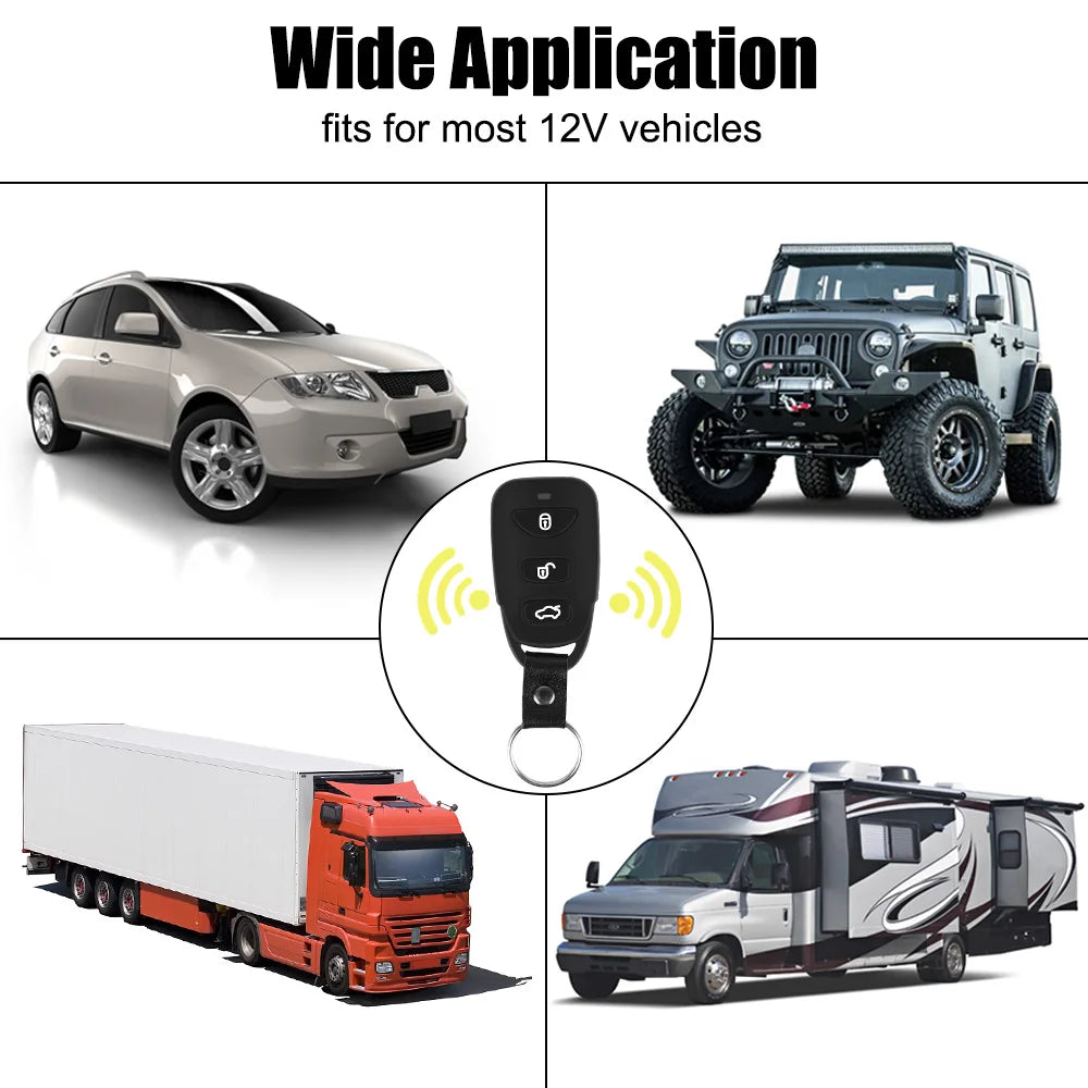 Car Remote Central Door Lock Keyless Entry System Alarm Remote Control