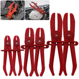 Nylon Hose Clamp Pliers for Car Repair; 1/3 Set Hands Free Brake Fuel Water Line Clamp Tool