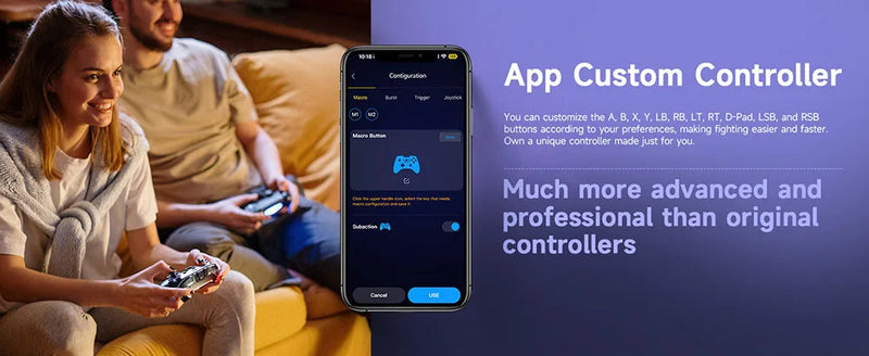 Gamepad Wireless Gaming Controller EasySMX X10 Hall Trigger Joystick Mechanical Buttons for Switch PC Android IOS Gamers