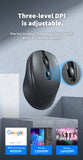 Ergonomic Wireless Bluetooth Mouse 1600DPI for MacBook Tablet Computer Laptop Rechargeable Mouse 2.4GHz USB PC Setup Accessories