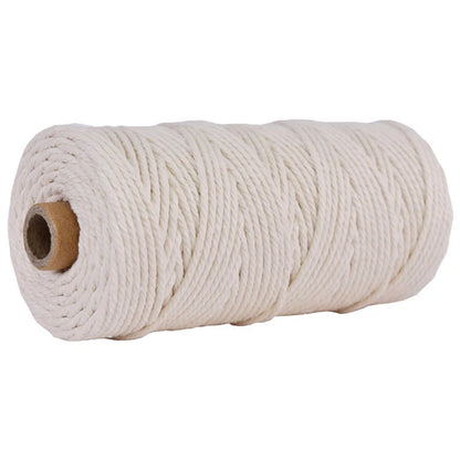 2mm de espessura açougueiros corda, feita de algodão, torção, para carne, salsicha, salsicha, corda, para churrasco, a 100 metros