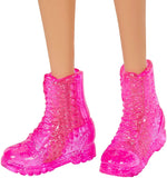 Genuine Barbie Fashionista Dolls, Brunette Hair, Blonde Fashion Doll Accessories, Dress Up Kids Toys for Girls, Children's Playthings