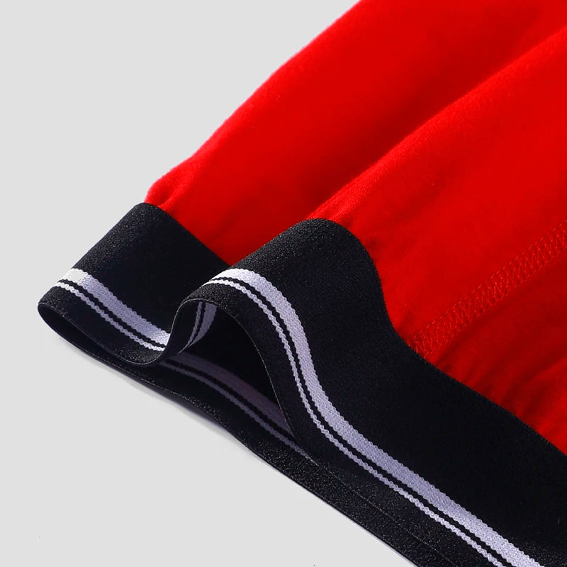 Men's Cotton Boxer Long Leg Underwear Seamless Sexy Man Shorts Breathable Panties Sports Underpants Men