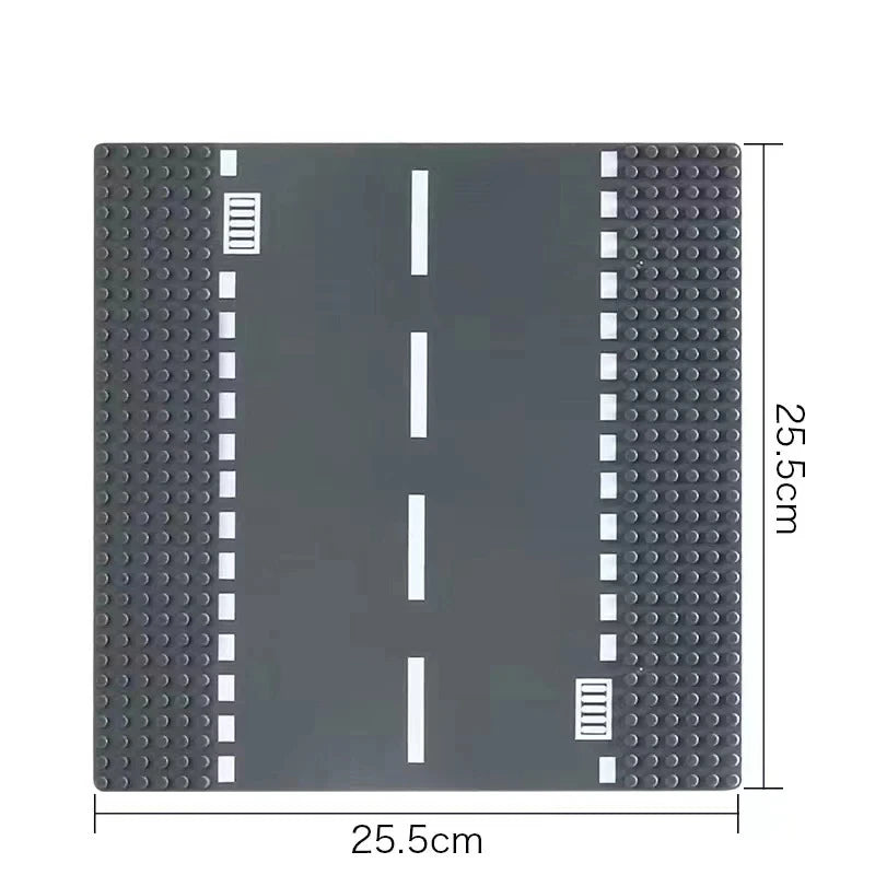 Placa base de 32 x 32, 16 x 32, 16 x 16 puntos, bloques de construcción, placa base de plástico para bricolaje, accesorios de ladrillo clásicos, juguete para niños