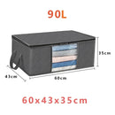Storage Bag Foldable Large Capacity Clothes  Blanket Storage Bags Storage Containers for Organizing Bedroom Closet Clothing