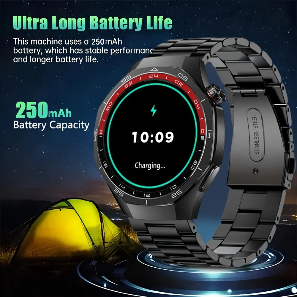 LAXASFIT 2026 New Smart Watch Bluetooth Calling Fitness Tracking Music Playback Health Monitor Smartwatch for Men Women