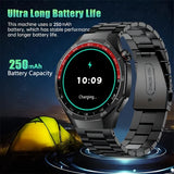 LAXASFIT 2026 New Smart Watch Bluetooth Calling Fitness Tracking Music Playback Health Monitor Smartwatch for Men Women