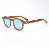 Polarized Sunglasses for Men and Women, UV400 Johnny Depp Lemtosh Style, Retro Acetate Frame, Eyeglasses Eyewear for Men