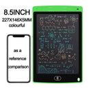 Tablet de desenho LCD para crianças, placa de escrita, ferramentas de pintura, eletrônicos, brinquedo educativo infantil, presente para menino, 4,4 polegadas, 8,5 polegadas