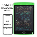 Tablet de desenho LCD para crianças, placa de escrita, ferramentas de pintura, eletrônicos, brinquedo educativo infantil, presente para menino, 4,4 polegadas, 8,5 polegadas