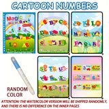 Magical Book Water Drawing Montessori Toys Reusable Coloring Book Magic Water Drawing Book Sensory Early Education for Children
