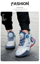 High Designer Basketball Shoes For Men Trend 2024 High Top Sneakers Brand Platform Non-slip Basketball Tennis Men Gym Shoes