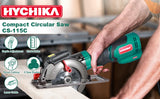 HYCHIKA 750W Circular Saw DIY Power Tool with Laser Guide Electric Saw for Cutting Wood Miter Saw Tools for Carpentry in Wood