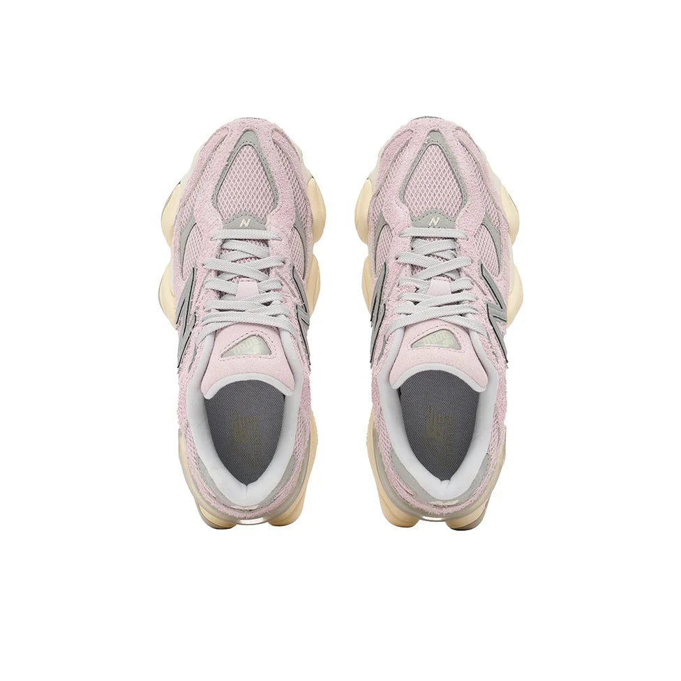 New Balance NB 9060 Trendy Comfortable Versatile Durable Breathable Low-Top Athletic Casual Shoes Unisex Pink Gray U9060HSP