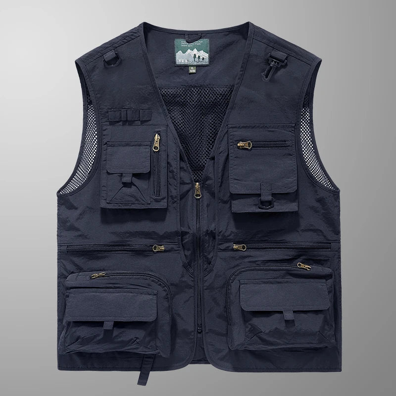 Artículos versátiles nuevos de primavera, otoño y verano 2024 en existencia, chalecos de moda y tendencia, ropa para hombre Jeep, compras y