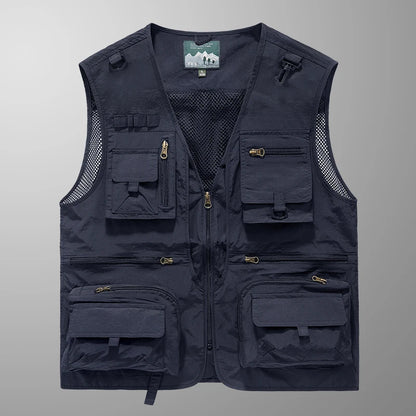 Artículos versátiles nuevos de primavera, otoño y verano 2024 en existencia, chalecos de moda y tendencia, ropa para hombre Jeep, compras y