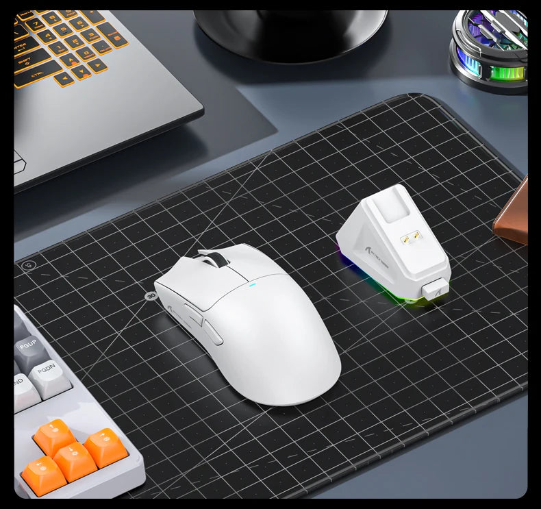 Attack Shark X11 Wireless Mouse Paw3311 22000DPI Buletooth Three Mode Rgb Charging Dock Lightweight Game E-Sports Mouse Laptop