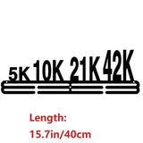 Rack de exibição de medalha de corrida de maratona, cabide de suporte, organizador para parede, esportes de corrida