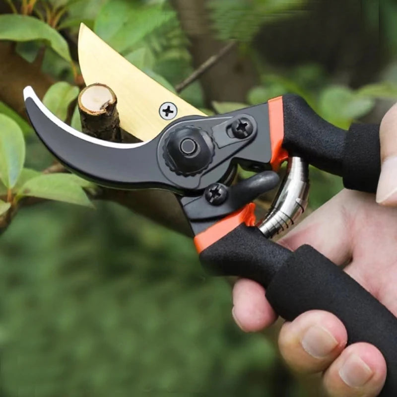 Garden Scissors Secateurs Pruning Shears with Ergonomic Handles Gardening Scissors Bonsai Cutters Tree Hand Tools Pruner