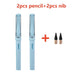 2pcs light blue
