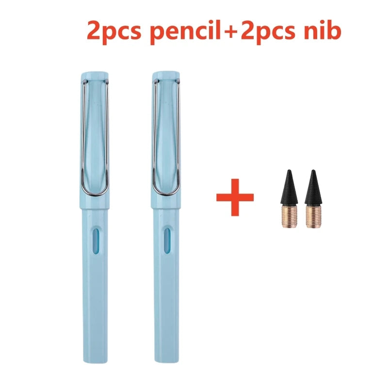 Unlimited Writing Pencil Infinity Pencils Eternity No Sharpening without Ink Kawaii Unlimited Pen Art Supplies School Stationery