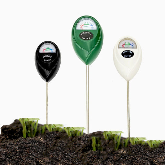 Sensor de humedad del suelo, medidor de humedad para plantas de flores de exterior, herramienta de medición de humedad seca y húmeda, detector de riego del suelo, sonda higrómetro