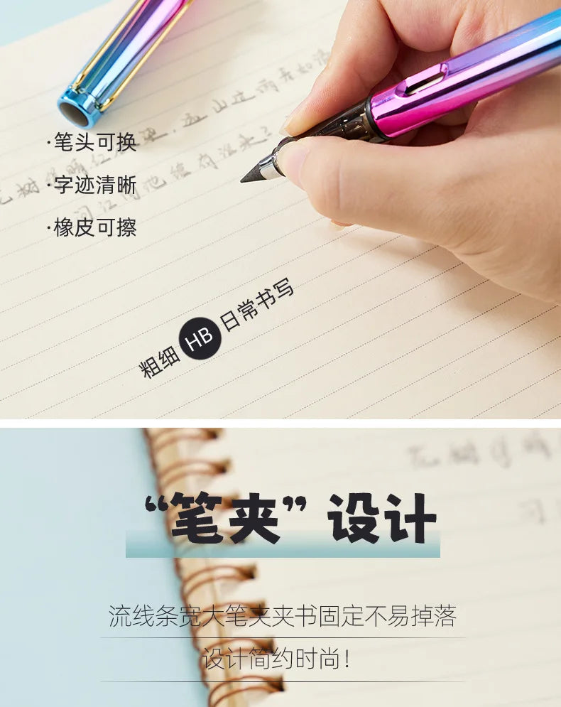 Unlimited Writing Pencil Infinity Pencils Eternity No Sharpening without Ink Kawaii Unlimited Pen Art Supplies School Stationery