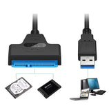 2.5 Inch Hard Disk Adapter Cable USB Easy Drive Cable Hard Drive Easy Drive Line SATA 22 Pin String Oral Line