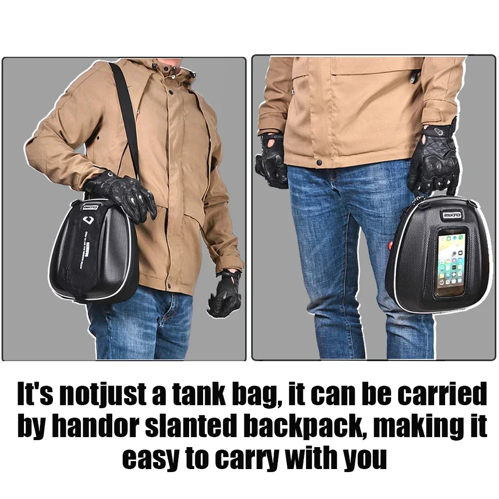 Motorcycle Tank Bag For BMW R1250GS R1200GS S1000XR F850GS R 1200 RT/R 1250 GS ADV F750 F900 XR Luggage Quick Lock Racing Backpa