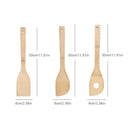 Household Non-Stick Pan Spatula Natural Bamboo Kitchen Spatula Spoon Cooking Utensils Dinner Food Wok Shovel Kitchen Accessories