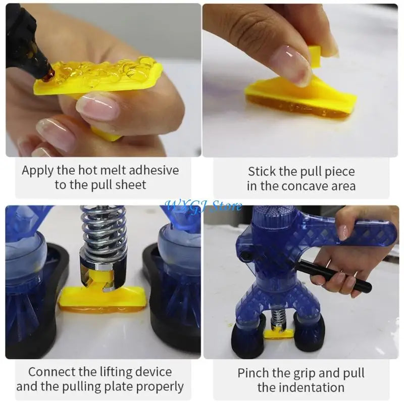 37JE Car Body Dents Repair Tool Dents Removal Pullers Glues Pad,Auto Body Paint Dents Removal Tool Dents Lifters Glues Pad