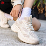 Baasploa Women Running Shoes 35-42 Fashion Lightweight Mesh Breathable Sport Shoes Comfort Soft Female Outdoor Casual Sneakers