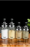 Organizador de tarros de especias, accesorio, azucarero, salero, contenedor de condimentos, cajas con cucharas, suministros de almacenamiento, cajas de especias
