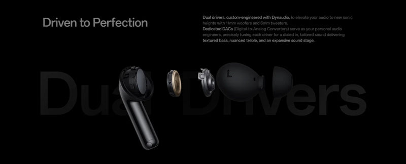 Global Version OnePlus Buds Pro 3 Earphone Up to 50dB Noise Canceling Spatial Audio with Head Tracking Hi-Resolution Audio