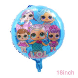 LO&amp;Ling-Cartoon Theme Party Decoration, Disposable Tableware, Hanging Banner, Whistle Mask, Baby Shower, Photo Prop, Girl Birthday 