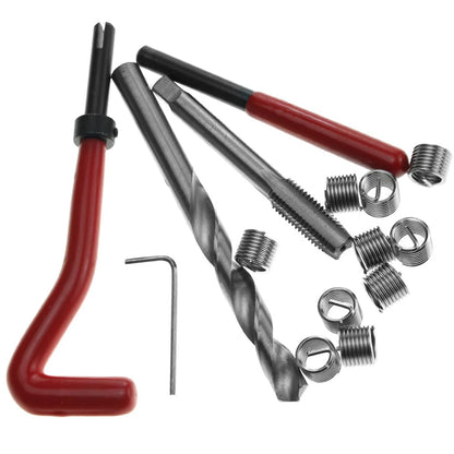 Linha métrica Repair Kit Insert, Helicoil Car Pro Coil Tool, M5 M6 M8 M10 M12 M14, M6 * 1.0, 30pcs