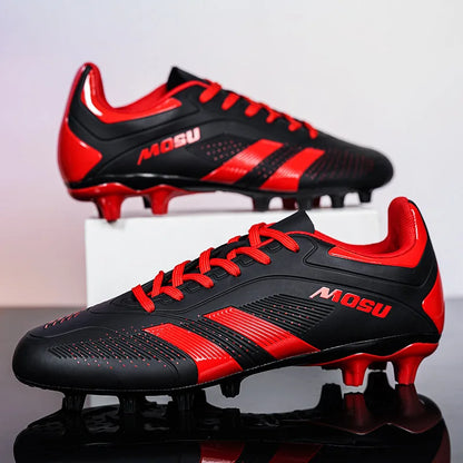 Zapatillas de fútbol para hombre, para exteriores, TF/FG, unisex, para entrenamiento, partido, de alta calidad, ultraligeras, antideslizantes y ligeras.