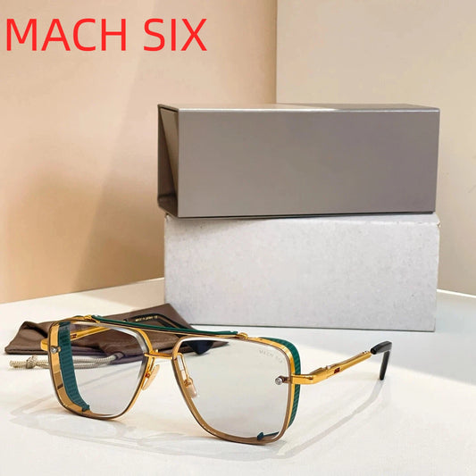 Original Factory DT DTS121 MACH SIX With Brand Box Leisure Retro LIMITED EDITION Driving Anti-Glare Popular Men Women Sunglasses