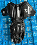 Genuine Leather Motorcycle Gloves Men's Windproof Outdoor Riding Motocross Gloves Touch screen Motociclismo Protective Equipment