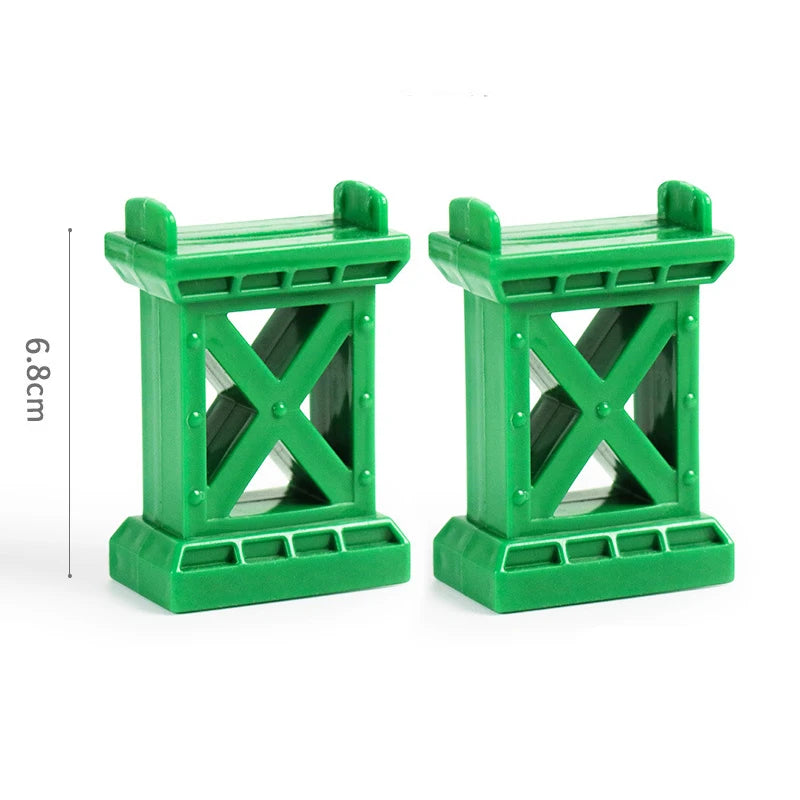 Wooden Train Track Toys Railway Rails Accessories Fit Thomas Train Road Connector Bridge Wood Railway Children Boy Christmas Gift