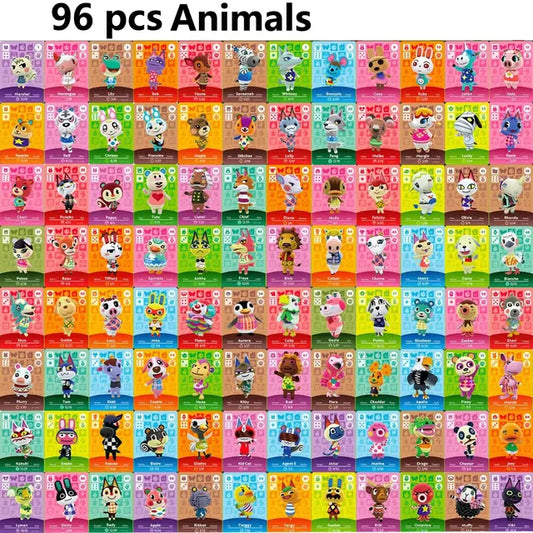 Amibo Leaf Animais Cruzando Novos Horizontes Cartão Para Sheep Villagers New Leaf Series Amxxbo NFC Cartões Dom Tags para NS Switch Wii U
