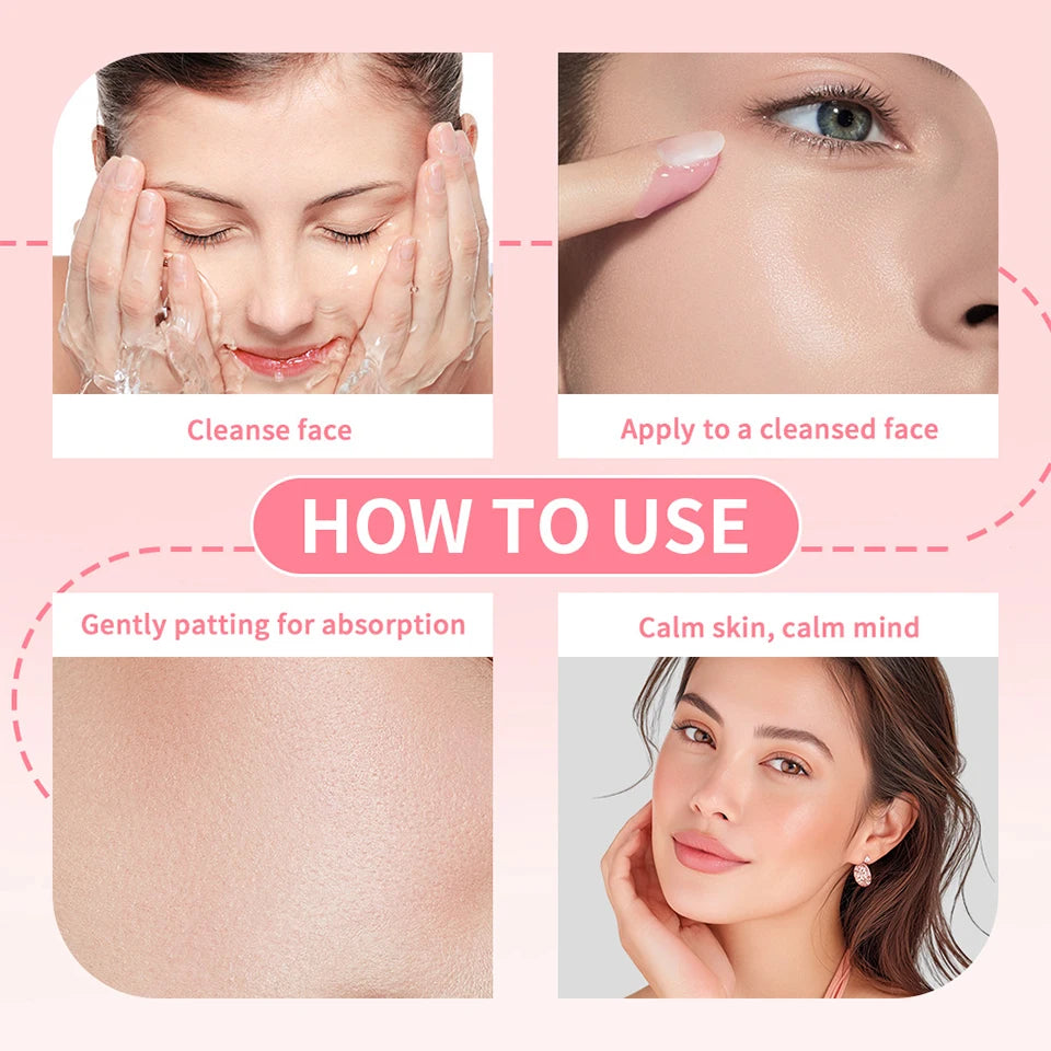 Salmon DNA PDRN Pink Peptide Serum Pink Glow Serum Remove Skin Darkness Hydrating Moisturizing Firming Korean Skincare