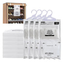 10 pçs absorvedor de umidade pendurado roupas de secagem desumidificador guarda-roupa saco seco dessecante saco de absorção de umidade