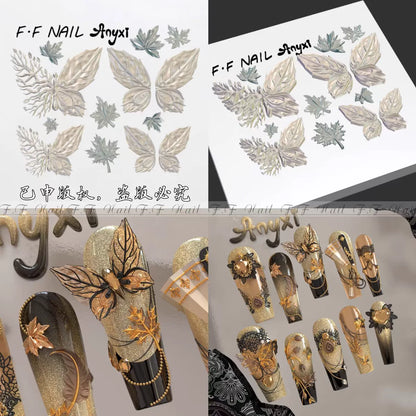 1pc  Snake Flamingo Jellyfish Dragon Dtream 3D Acrylic Mold  Nail Art DIY  Silicone  Nail Art Templates Nails Mold